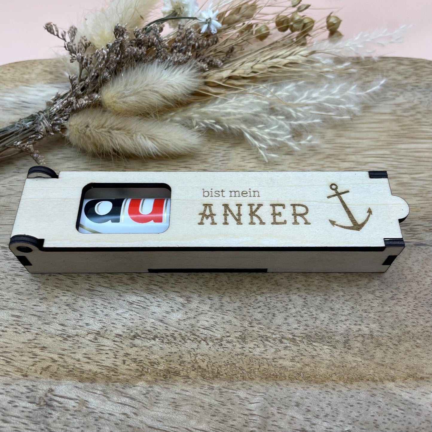 Personalisierte Duplo-Holzbox mit Gravur