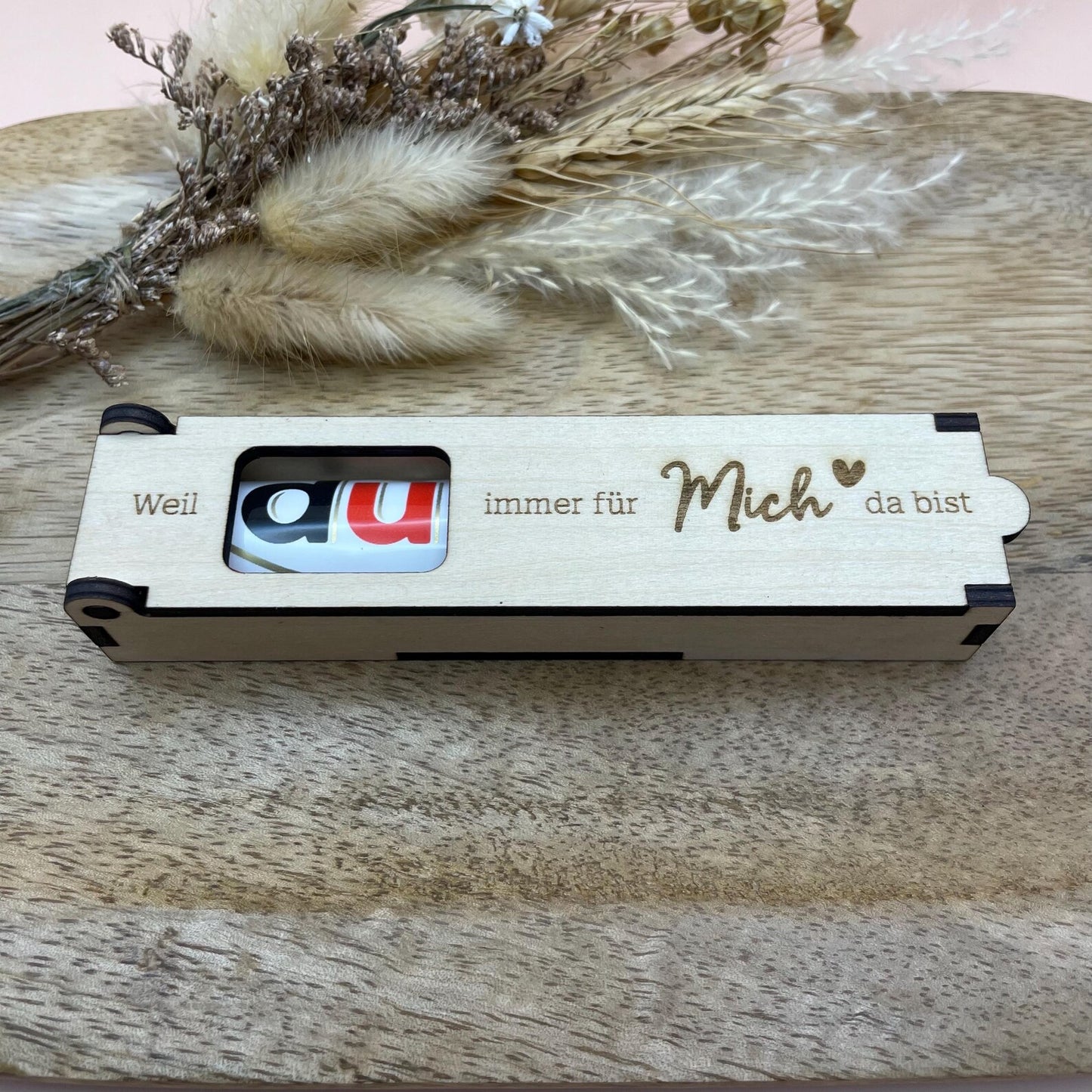 Personalisierte Duplo-Holzbox mit Gravur